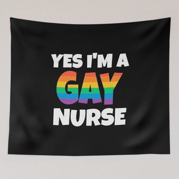 Item preview, Rainbow Gay Nurse designed and sold by razvigod.