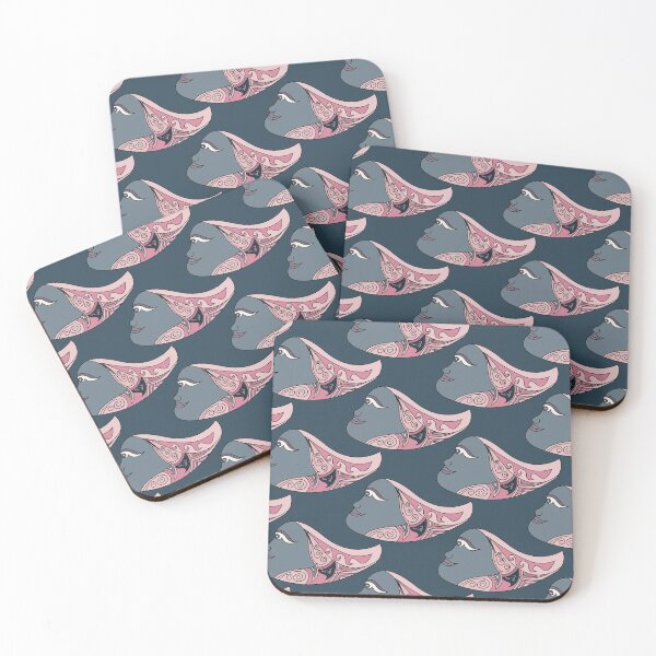 Item preview, Doodle Queen Fish Pattern designed and sold by TM Selvam.