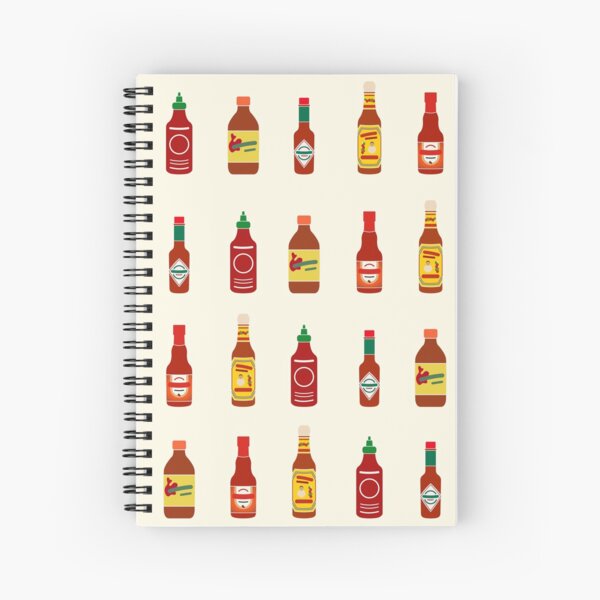 Hot sauce Spiral Notebook
