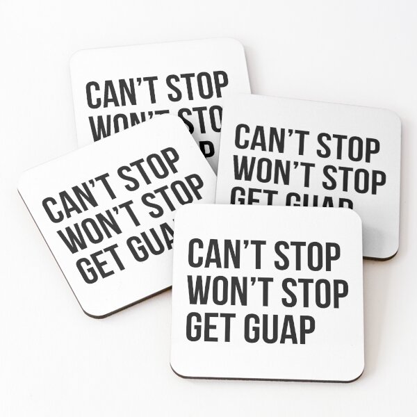 Item preview, can't stop won't stop get guap saweetie icy grl designed and sold by goodnfresh.