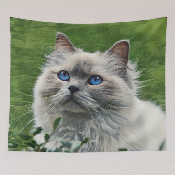 Item preview, Persian Cat Blue Eyes designed and sold by Heathermarie321.