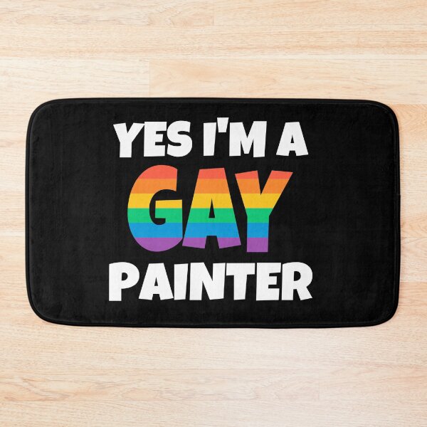 Item preview, Pintor gay arcoíris designed and sold by razvigod.