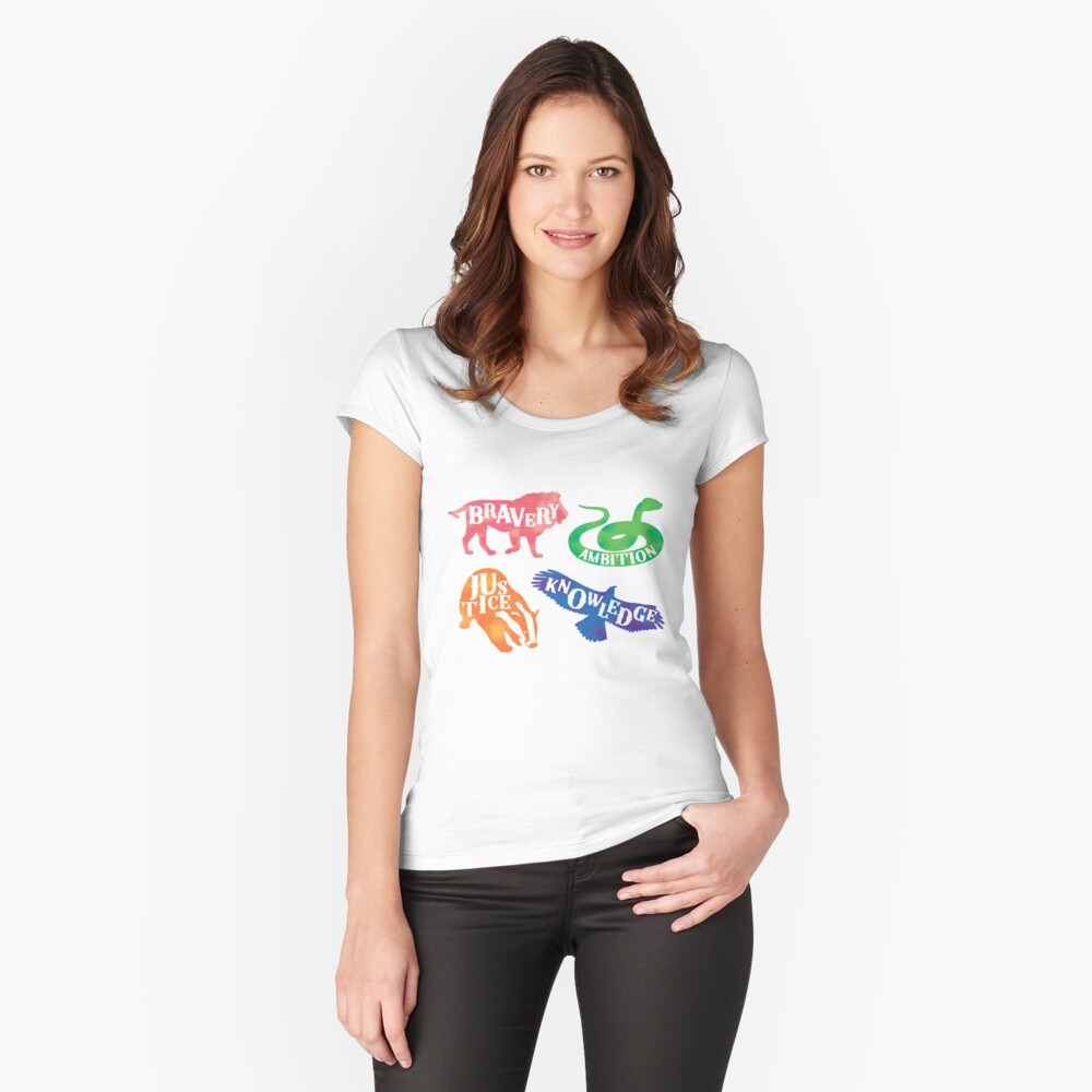 Item preview, Fitted Scoop T-Shirt designed and sold by elisavictoria.