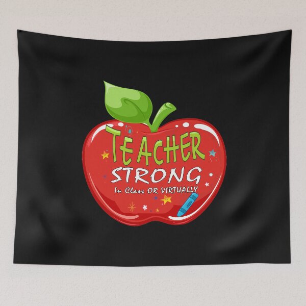 Item preview, Teacher Strong In-Class or Virtually Back To School 2020 T-Shirt  designed and sold by bestdesigns2020.