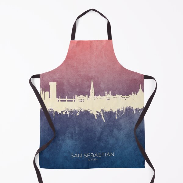 Item preview, San Sebastian Spain Skyline designed and sold by ArtPrints.