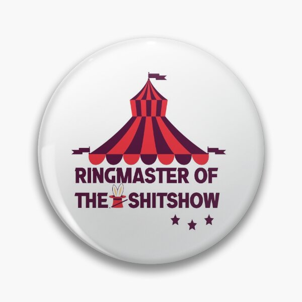 Item preview, Ringmaster Of The Shitshow  funny Ring  designed and sold by silverass.