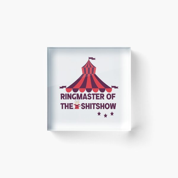 Item preview, Ringmaster Of The Shitshow  funny Ring  designed and sold by silverass.