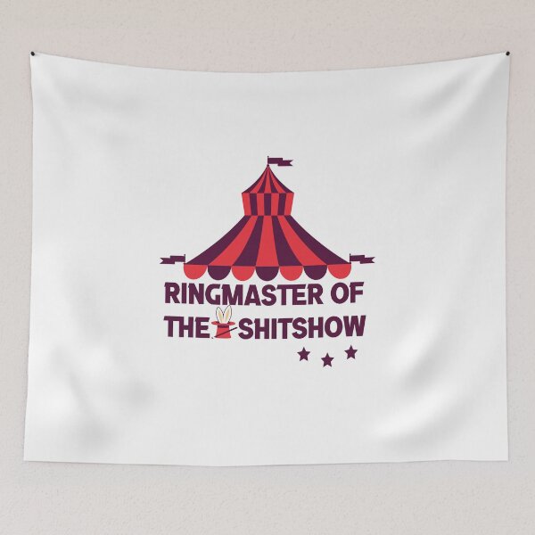 Item preview, Ringmaster Of The Shitshow  funny Ring  designed and sold by silverass.