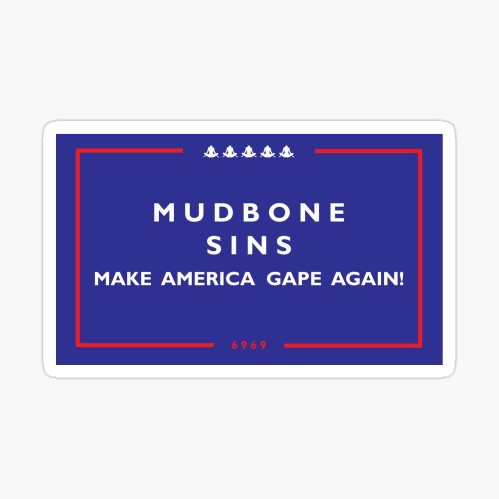 MUDBONE SINS Presidential campaign