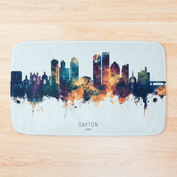 Item preview, Dayton Ohio Skyline designed and sold by ArtPrints.