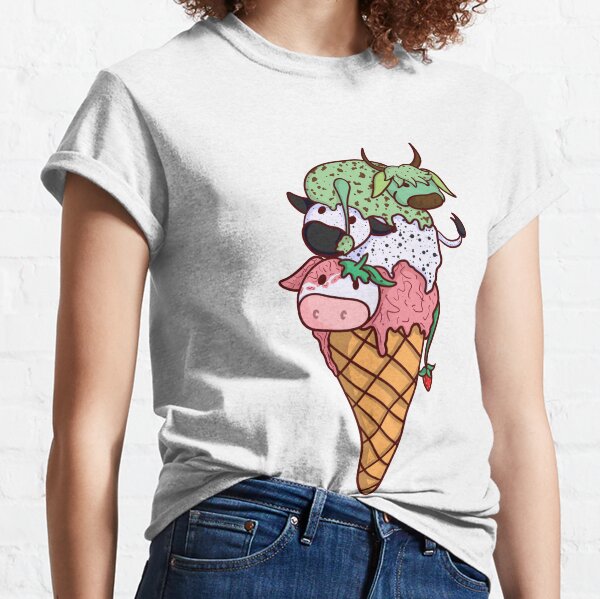 Cows Ice Cream Co Shirts | Cows Ice Cream Co Cownada,Eh? Tshirt 2x Blue Cow 65% POLYESTER, 35% Cotton | Color: Blue/White | Size: 2x 