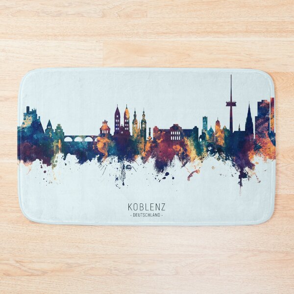 Item preview, Koblenz Germany Skyline designed and sold by ArtPrints.