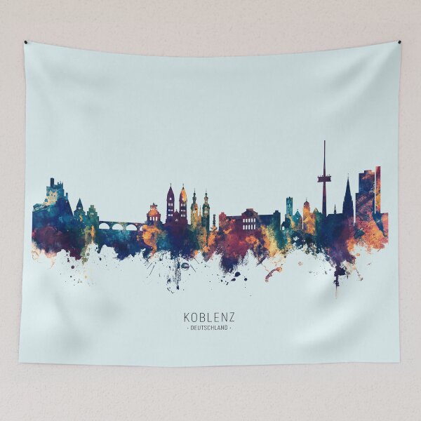 Item preview, Koblenz Germany Skyline designed and sold by ArtPrints.