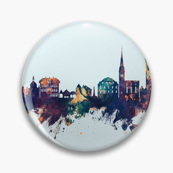 Item preview, Hallstatt Austria Skyline designed and sold by ArtPrints.
