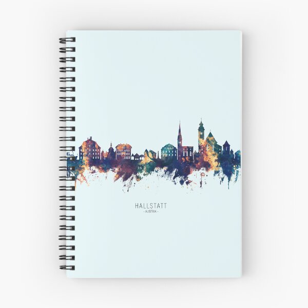 Item preview, Hallstatt Austria Skyline designed and sold by ArtPrints.