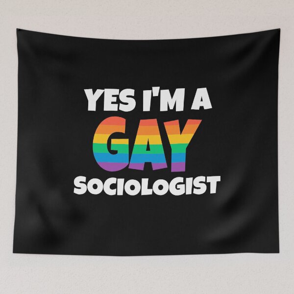 Item preview, Rainbow Gay Sociologist designed and sold by razvigod.