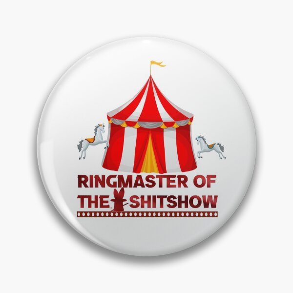 Item preview, Ringmaster Of The Shitshow  funny Ring  designed and sold by silverass.
