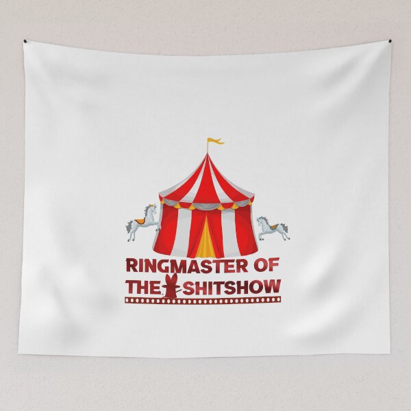 Item preview, Ringmaster Of The Shitshow  funny Ring  designed and sold by silverass.