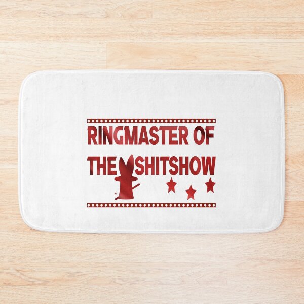 Item preview, Ringmaster Of The Shitshow  funny Ring  designed and sold by silverass.
