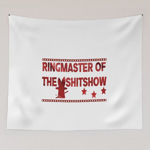 Item preview, Ringmaster Of The Shitshow  funny Ring  designed and sold by silverass.