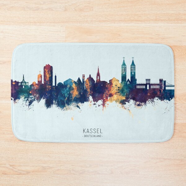 Item preview, Kassel Germany Skyline designed and sold by ArtPrints.