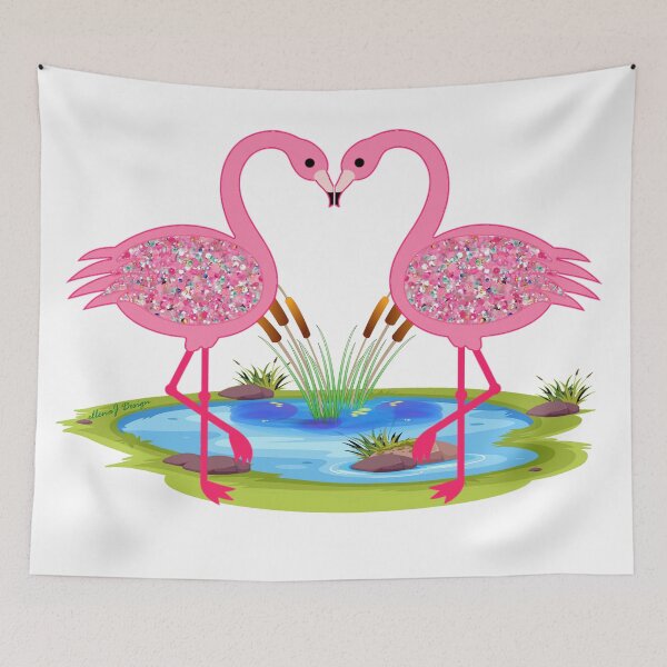 Item preview, Flamingos designed and sold by Intriguing Eclectives by Janelle  K.