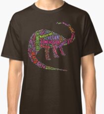 Vegan Dinosaur Classic T-Shirt