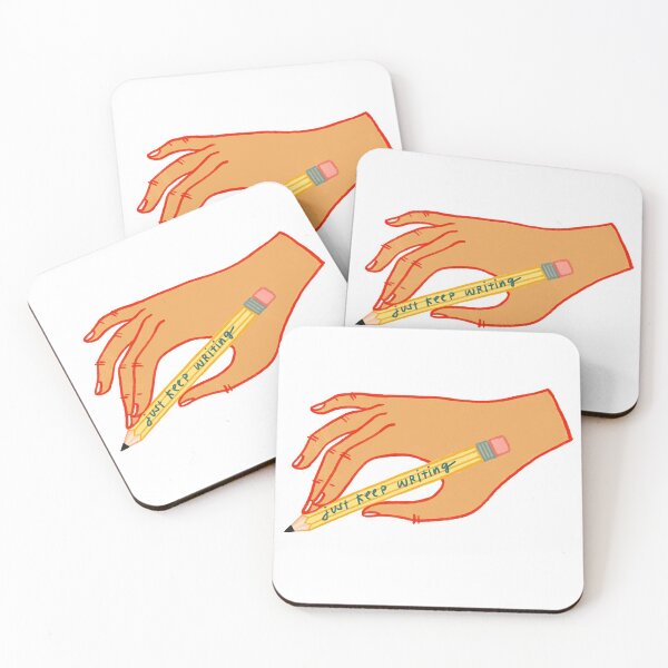 Item preview, just keep writing sticker (skin b) designed and sold by clarissa gao.