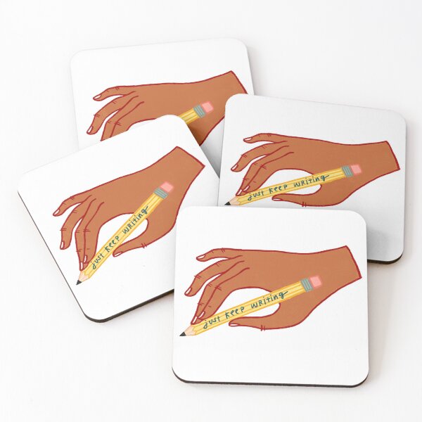 Item preview, just keep writing sticker (skin c) designed and sold by clarissa gao.