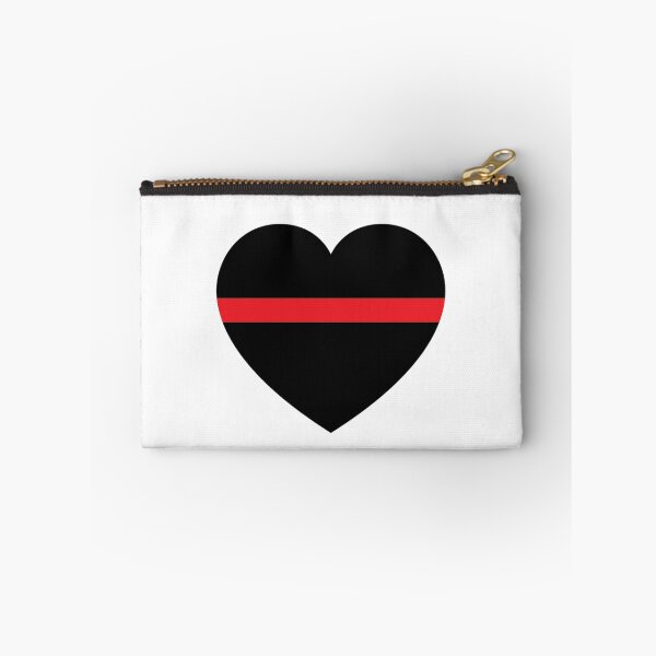 Item preview, Heart Thin Red Line - Fireman - Firefighter Support designed and sold by guzzoclothing.