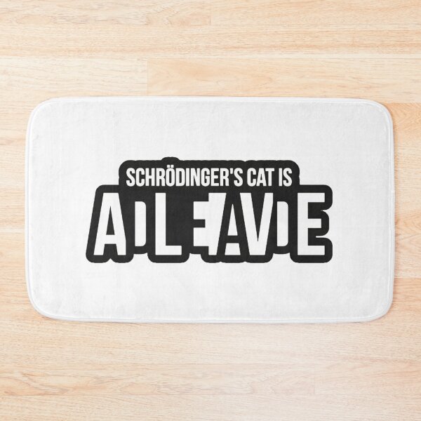 Item preview, Schrödinger's cat is ADLEIAVDE designed and sold by joannanderson22.