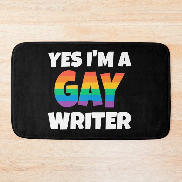 Item preview, Rainbow Gay Writer designed and sold by razvigod.