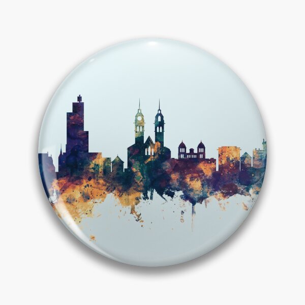 Item preview, Winterthur Switzerland Skyline designed and sold by ArtPrints.