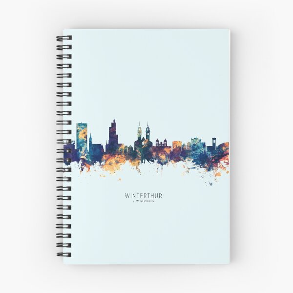 Item preview, Winterthur Switzerland Skyline designed and sold by ArtPrints.