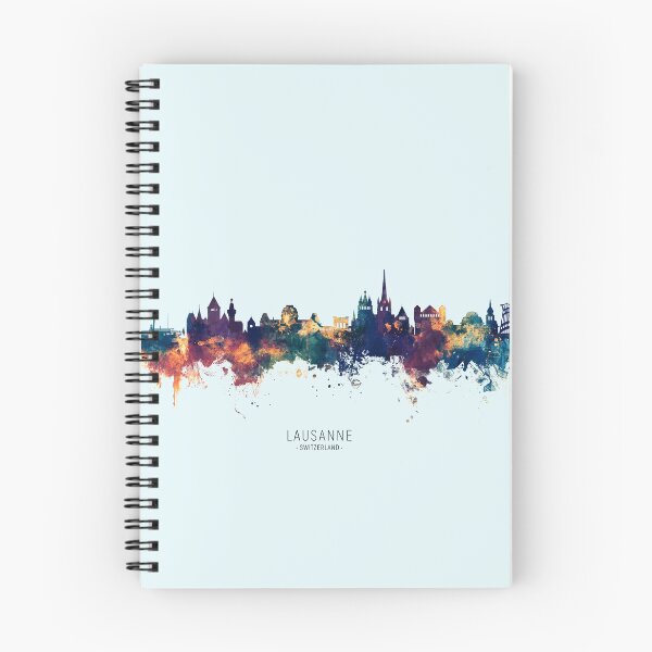 Item preview, Lausanne Switzerland Skyline designed and sold by ArtPrints.