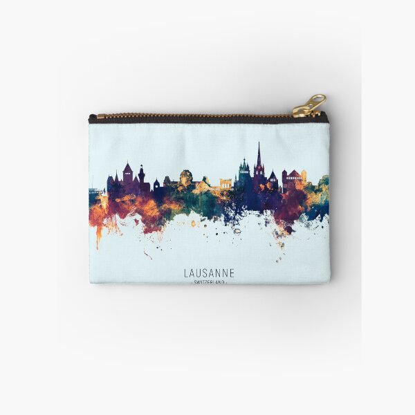 Item preview, Lausanne Switzerland Skyline designed and sold by ArtPrints.