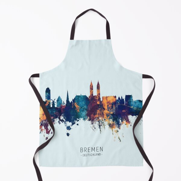 Item preview, Bremen Germany Skyline designed and sold by ArtPrints.