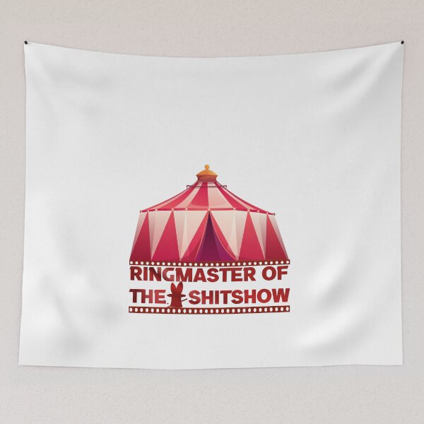 Item preview, Ringmaster Of The Shitshow  funny Ring  designed and sold by silverass.