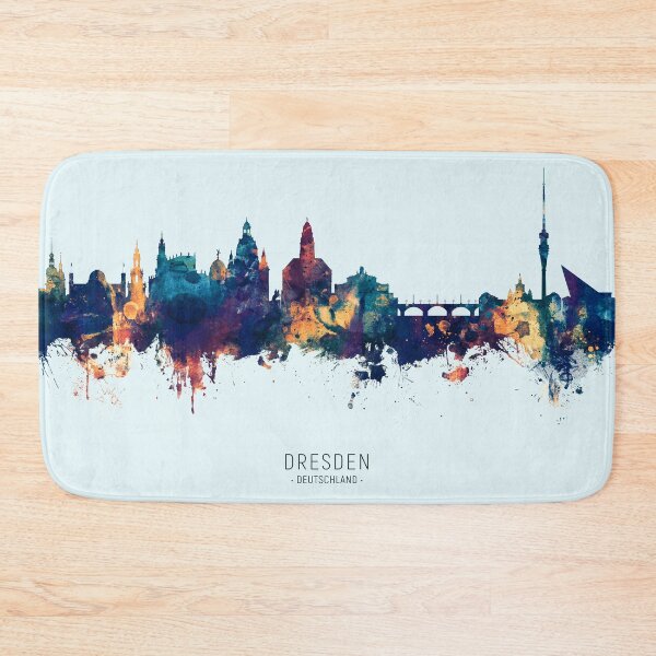 Item preview, Dresden Germany Skyline designed and sold by ArtPrints.