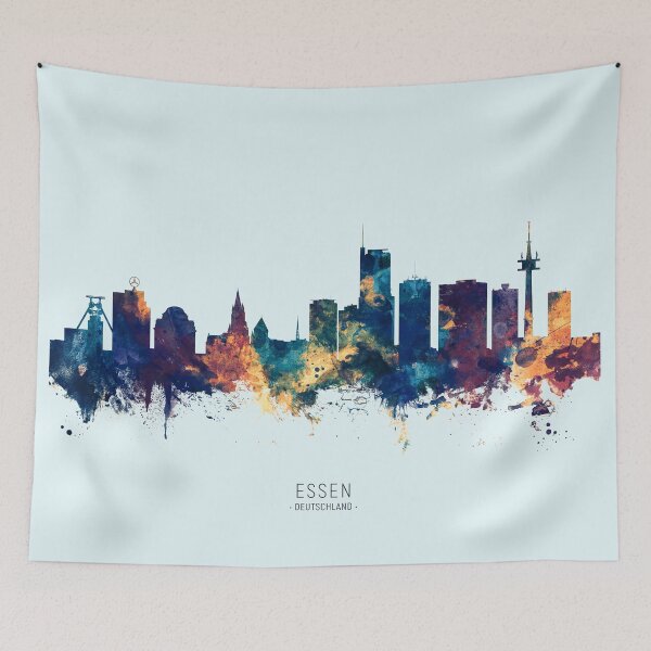 Item preview, Essen Germany Skyline designed and sold by ArtPrints.