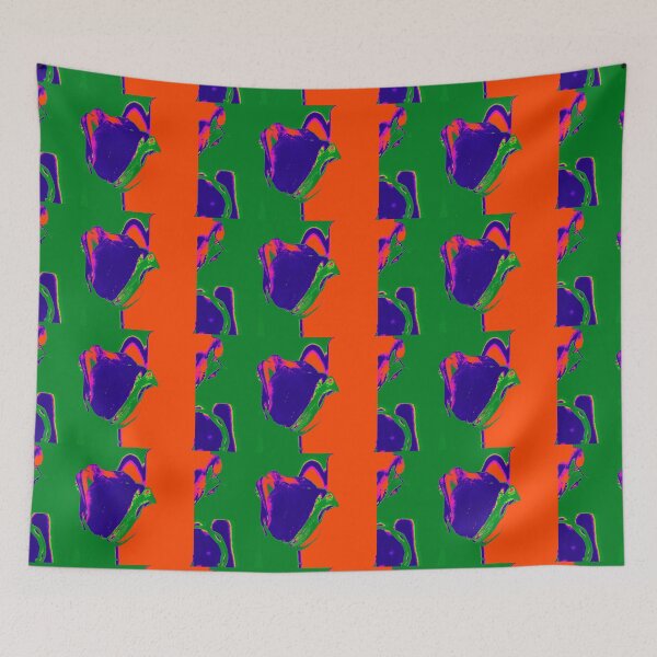 Item preview, Solo Rose in Blue and Green designed and sold by AlteredAtelier.