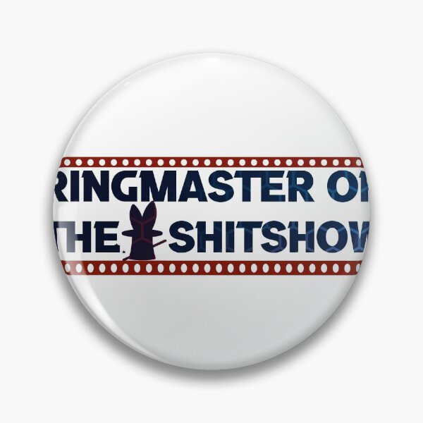 Item preview, Ringmaster Of The Shitshow  funny Ring  designed and sold by silverass.