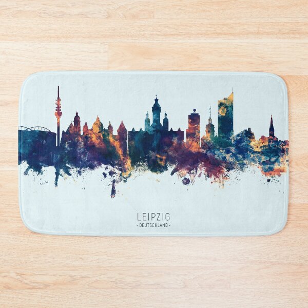 Item preview, Leipzig Germany Skyline designed and sold by ArtPrints.