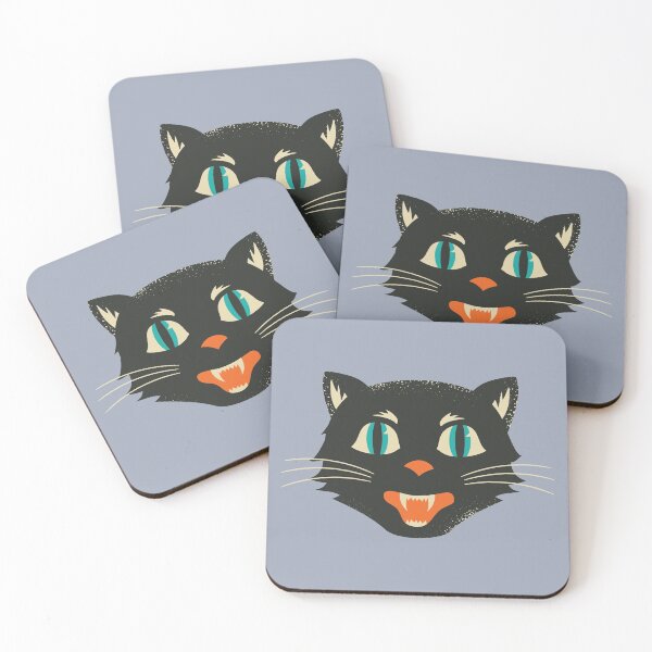 Item preview, Halloween vintage black cat designed and sold by Astralia.