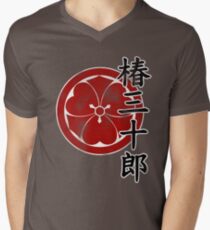 Thirty Year Old Camellias (Clothing) Men's V-Neck T-Shirt