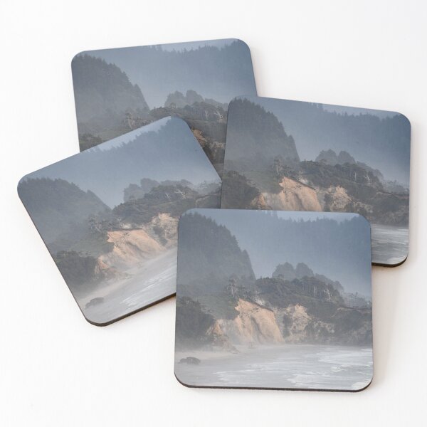 Item preview, Forested Coastline designed and sold by TheWanderful.