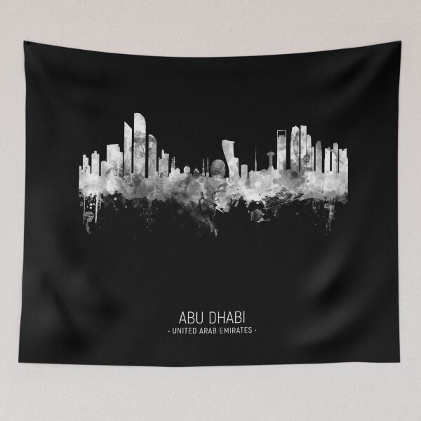 Item preview, Abu Dhabi Skyline designed and sold by ArtPrints.