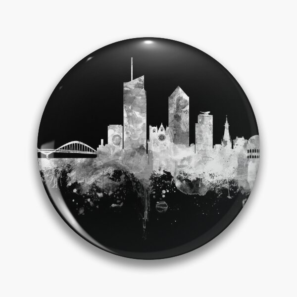 Item preview, Lyon France Skyline designed and sold by ArtPrints.