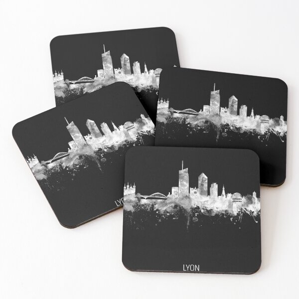 Item preview, Lyon France Skyline designed and sold by ArtPrints.