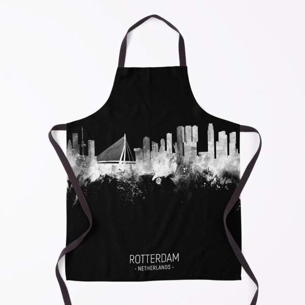 Item preview, Rotterdam The Netherlands Skyline designed and sold by ArtPrints.